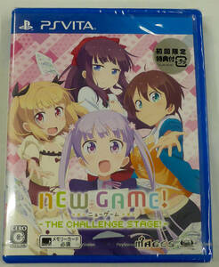 [未開封・長期保管品]5pb NEW GAME ニューゲーム THE CHALLENGE STAGE VLJM-30192 PSVITA