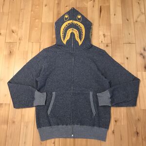 ★新品★ シャーク パーカー Lサイズ navy shark full zip hoodie a bathing ape bape エイプ ベイプ アベイシングエイプ ka9