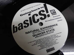 V.A./GOING BACK TO BASICS!/2231 KARMA. NATURAL EXPERIENCE. DENNIZ POP. QUAKER STATE. OUT OF VISION.