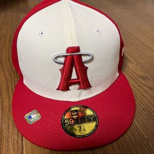 ニューエラ キャップ 59FIFTY MLB62.5センチ美品エンゼルス