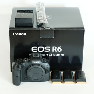 [バッテリー3個｜良品] Canon EOS R6 ボディ / ミラーレス一眼 / キヤノンRFマウント