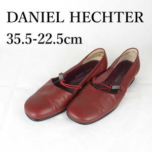 LK9062*DANIEL HECHTER*ダニエルシュテル*レディースバレエシューズ*35.5-22.5cm*赤