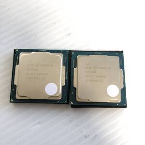 送料無料 ２つまとめ売り INTEL Core i5 8400 SR3QT 2.80GHz 6コア 6スレッド Coffee Lakeコア　LGA1151