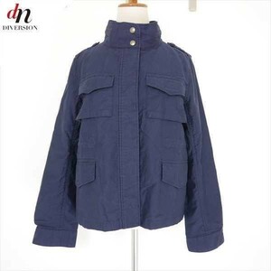 ROPE ロペ M-65 コットン ミリタリー ジャケット ブルゾン NAVY 38