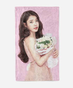 IU （アイユー） イ・ジウン グッズ ふっわふわのブランケット 膝掛け 55X95cm (BG801)