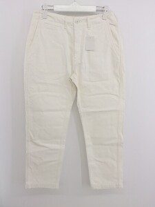 ◇ ◎ URBAN RESEARCH DOORS アーバン リサーチ ドアーズ コットン100％ パンツ サイズ38 アイボリー レディース P