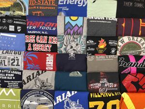 USA古着 半袖 両面 Ｔシャツ 3XL サイズ 30 枚 セット まとめ売り 1円スタート 大量 卸売り アメリカ古着 ロゴ イラスト プリント 丸首