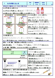 学び道場の【小学６年かんたん理科マスター】小６向け理科教材★理解→暗記→テストの順に効率良く学習できます★WORD版とPDF版を収録◎