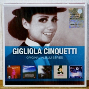 ジリオラ・チンクエッティ/ORIGINAL ALBUM SERIES★5CD★イタリア カンツォーネ サンレモ GIGLIOLA CINQUETTI