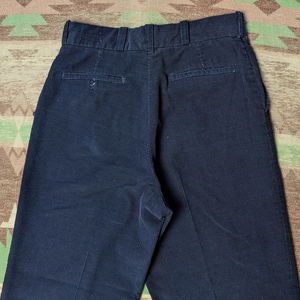 ダークネイビー【BIG MAC】 70s Corduroy Work Pants / 70年代 ビッグマック コーデュロイ ワーク パンツ W35.5 SCOVILL ビンテージ 60s80s