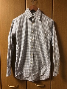 【 UNIQLO 】 ユニクロ　メンズ　長袖シャツ　Ｓ　FINE CLOTH SHIRT