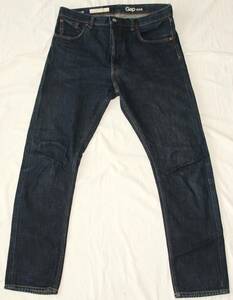 GAP ORIGINAL SKINNY SLOUCH デニム W31xL30 コットン100%