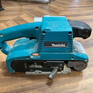 1057 マキタ makita 76mmベルトサンダ 9903 2018 工具　動作確認済み