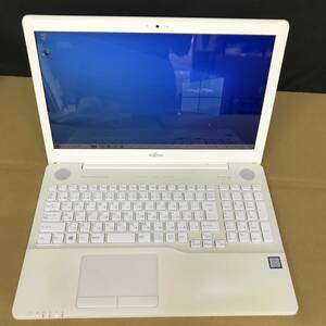 富士通 FMVWD1A17W Core i7-7700HQ 8GB SSD128GB windows10 Home 64bit WEBカメラ　WIFI　[305-1]現状品