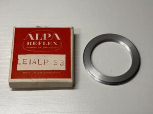 超希少 ALPA アルパ アクセサリー LEIALP 33 未使用品！