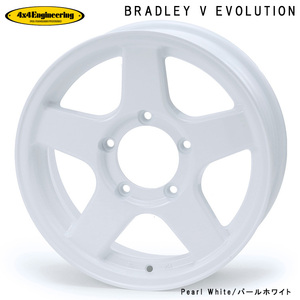 送料無料 フォーバイフォー エンジニアリング BRADLEY V EVOLUTION 5.5J-16 +22 5H-139.7 (16インチ) 5H139.7 5.5J+22【1本単品 新品】