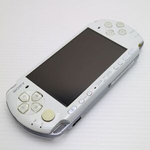 美品 PSP-3000 パール・ホワイト 即日発送 game SONY PlayStation Portable 本体 あすつく 土日祝発送OK