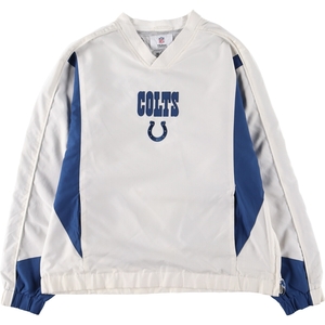 古着 NFL INDIANAPOLIS COLTS インディアナポリスコルツ Vネック ウォームアッププルオーバー メンズM /eaa444889 ss2412_30