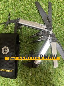 LEATHERMAN WAVE+ Silver/Black マルチツール マルチプライヤー ツールナイフ レザーマン