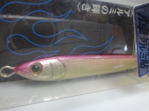 LittleJack RunWILDⅡ Al-Pink　72mm 28g　アルミ貼り　ホイルフィニッシュ　リアルフェイス　リトルジャック 1oz　レイクジギング ショア