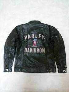 ★新品★HARLEY-DAVIDSON◇Long Way Leather Jacket◇USサイズM