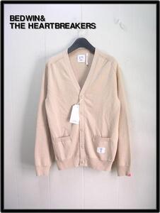 1 新品 ￥25,200【BEDWIN & THE HEARTBREAKERS L/S KNIT CARDIGAN ALLEN ベドウィン＆ザ・ハートブレイカーズ カーディガン】13SS3072