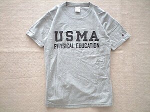 即決 Mサイズ USMA プリント Champion REVERSE WEAVE ヘビーウェイト Tシャツ グレー 米陸軍士官学校 チャンピオン