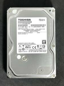 【送料無料】 ★ 1TB ★　TOSHIBA　/　DT01ABA100V　★　良品　AVコマンド対応　3.5インチ内蔵 HDD　SATA　東芝　[管理■NANS]