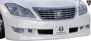 【M’s】後期 200クラウン ロイヤル GRS200 (2010.2-2012.12) AIMGAIN 純VIP フロントバンパー FRP 未塗装 エイムゲイン エアロパーツ