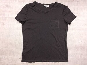 マッキントッシュ Mackintosh LONDON モード トラッド 胸ポケット ポケT 半袖Tシャツ レディース 日本製 綿100% 38 グレー