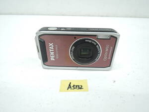 PENTAX Optio W60 ペンタックス コンパクト デジタルカメラ 起動確認済み　A5132