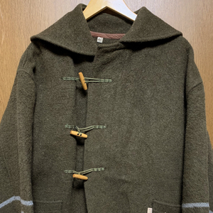 L SLOW STONE / スローストーン ダッフルコート ブランケット WOLLDECKE BUNDES-EIGENTUM ドイツ軍 コート