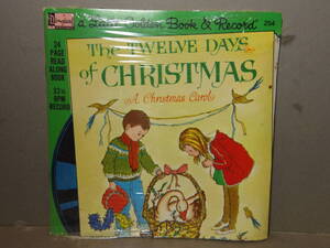 レコード付き洋書絵本 クリスマスの12日間 the twelve days of christmas