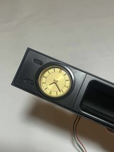 ダイハツ　純正オプション　1DIN時計　アナログ　L700S ミラジーノ　ムーヴ　オプティ