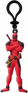 MARVEL (マーベル) DEADPOOL(デッドプール) クリップオン キーリング ラバータイプ