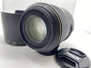 [美品・動作品・光学OK] ニコン Nikon AF-S Micro NIKKOR 105mm F/2.8 G SWM VR ED IF Lens フルサイズ