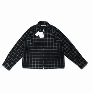 UNDERCOVER アンダーカバー 24AW Co/WツイルウィンドウペンCKスラッシュ切替ブルゾン 3 ブラック