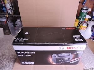 BOSCH/ボッシュ 輸入車専用/BLACK-AGMバッテリー BLA-105-L6 未使用！