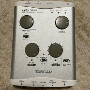 TASCAM オーディオインターフェース パソコン用 US-122L 中古