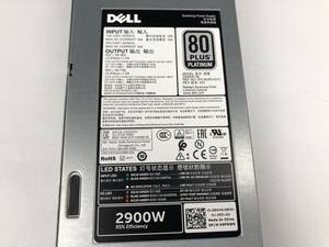 電源ユニット Dell D3000E-S0 5PDWG for Dell C9000 C9010 2900W PSU Power Supply