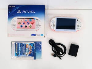 BU1172/PlayStation Vita 本体 Wi-Fiモデル ライトピンク・ホワイト PCH-2000