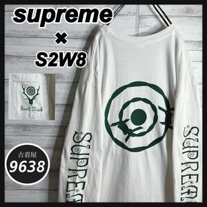 【入手困難!!】シュプリーム×south2west8 USA製 長袖Tシャツ