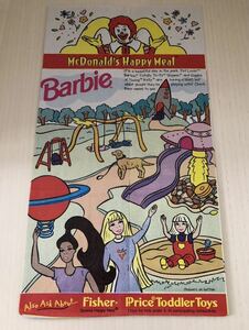 バービー Barbie マクドナルド ハッピーミール　紙袋