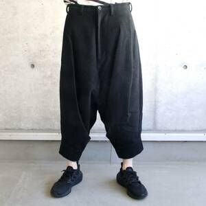 22AW美品 定価49500円 JULIUS ユリウス ツイステッド サルエル パンツ size2 M incarnation 767PAM4 rick owens yohji yamamoto 