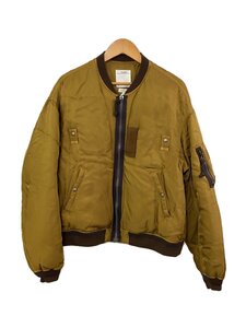 visvim◆22AW/THORSON DOWN JACKET/フライトジャケット/2/レーヨン/BRW/01222050130//