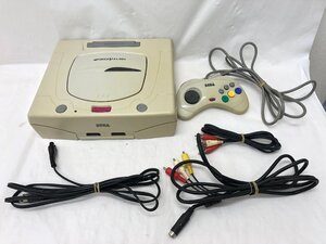 ★セガ サターン　SEGA SATURN　HST-3220　本体　ケーブル　コントローラー　ゲーム機　通電確認済み