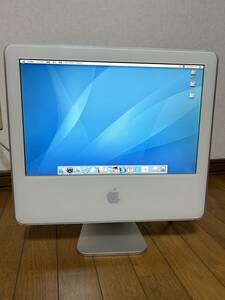 Apple iMac G5 A1058 MacOSX 10.4 Tiger PowerPC メモリ2GB HDD250GB SuperDrive