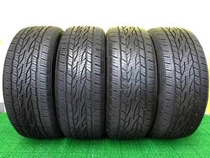 11556 中古 4本 225/55R18 98V コンチネンタル コンチ クロス コンタクト LX2 2020年製 ContiCrossContact 225 55 18 225-55-18 225/55/18