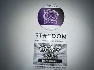 スターダム WORLD WONDER RING STARDOMくじ 缶バッジ 大江戸隊