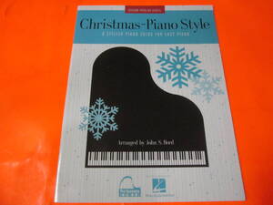 輸入楽譜　イージー　ピアノ　Christmas - Piano Style: 8 Stylish Piano Solos for Easy Piano　クリスマスソング